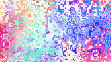 Yumuşak mor ve pembe tonlara sahip soyut organik hücresel doku, sıvı mozaik desen ve rüya gibi dijital yüzey