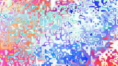 Yumuşak mor ve pembe tonlara sahip soyut organik hücresel doku, sıvı mozaik desen ve rüya gibi dijital yüzey