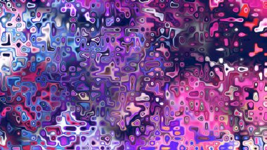 Yumuşak mor ve pembe tonlara sahip soyut organik hücresel doku, sıvı mozaik desen ve rüya gibi dijital yüzey