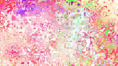 Yumuşak mor ve pembe tonlara sahip soyut organik hücresel doku, sıvı mozaik desen ve rüya gibi dijital yüzey