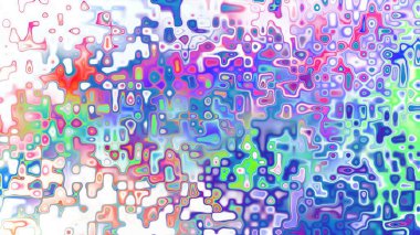 Yumuşak mor ve pembe tonlara sahip soyut organik hücresel doku, sıvı mozaik desen ve rüya gibi dijital yüzey