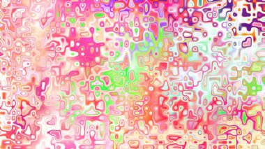 Yumuşak mor ve pembe tonlara sahip soyut organik hücresel doku, sıvı mozaik desen ve rüya gibi dijital yüzey