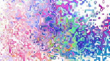 Yumuşak mor ve pembe tonlara sahip soyut organik hücresel doku, sıvı mozaik desen ve rüya gibi dijital yüzey