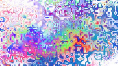 Yumuşak mor ve pembe tonlara sahip soyut organik hücresel doku, sıvı mozaik desen ve rüya gibi dijital yüzey