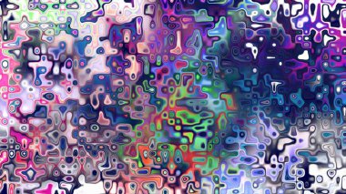 Yumuşak mor ve pembe tonlara sahip soyut organik hücresel doku, sıvı mozaik desen ve rüya gibi dijital yüzey