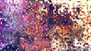 Yumuşak mor ve pembe tonlara sahip soyut organik hücresel doku, sıvı mozaik desen ve rüya gibi dijital yüzey