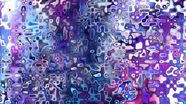 Yumuşak mor ve pembe tonlara sahip soyut organik hücresel doku, sıvı mozaik desen ve rüya gibi dijital yüzey