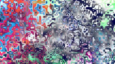 Yumuşak mor ve pembe tonlara sahip soyut organik hücresel doku, sıvı mozaik desen ve rüya gibi dijital yüzey