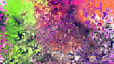 Yumuşak mor ve pembe tonlara sahip soyut organik hücresel doku, sıvı mozaik desen ve rüya gibi dijital yüzey