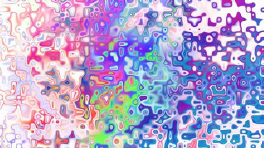 Yumuşak mor ve pembe tonlara sahip soyut organik hücresel doku, sıvı mozaik desen ve rüya gibi dijital yüzey