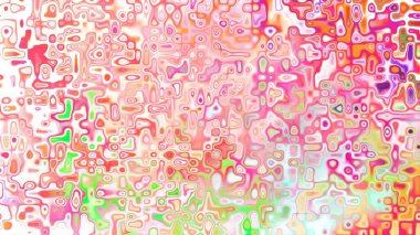 Yumuşak mor ve pembe tonlara sahip soyut organik hücresel doku, sıvı mozaik desen ve rüya gibi dijital yüzey