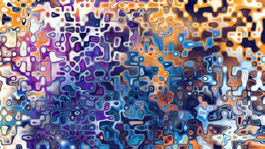 Yumuşak mor ve pembe tonlara sahip soyut organik hücresel doku, sıvı mozaik desen ve rüya gibi dijital yüzey