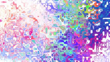 Yumuşak mor ve pembe tonlara sahip soyut organik hücresel doku, sıvı mozaik desen ve rüya gibi dijital yüzey