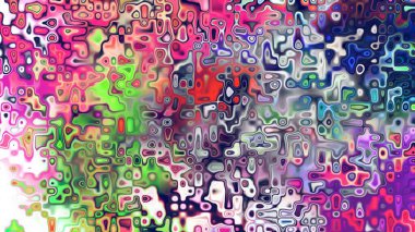 Yumuşak mor ve pembe tonlara sahip soyut organik hücresel doku, sıvı mozaik desen ve rüya gibi dijital yüzey