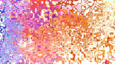 Yumuşak mor ve pembe tonlara sahip soyut organik hücresel doku, sıvı mozaik desen ve rüya gibi dijital yüzey