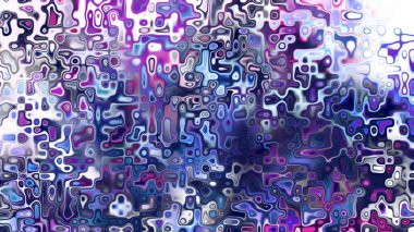 Yumuşak mor ve pembe tonlara sahip soyut organik hücresel doku, sıvı mozaik desen ve rüya gibi dijital yüzey