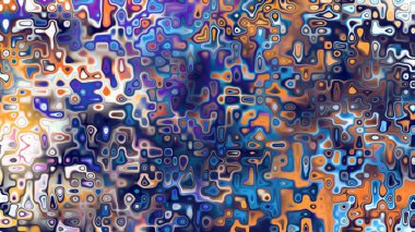 Yumuşak mor ve pembe tonlara sahip soyut organik hücresel doku, sıvı mozaik desen ve rüya gibi dijital yüzey