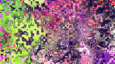 Yumuşak mor ve pembe tonlara sahip soyut organik hücresel doku, sıvı mozaik desen ve rüya gibi dijital yüzey