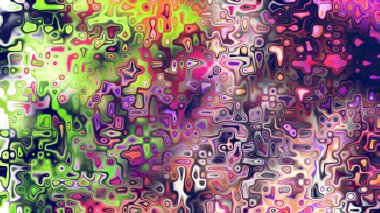 Yumuşak mor ve pembe tonlara sahip soyut organik hücresel doku, sıvı mozaik desen ve rüya gibi dijital yüzey