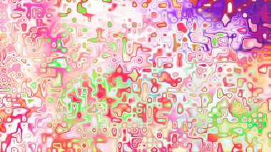 Yumuşak mor ve pembe tonlara sahip soyut organik hücresel doku, sıvı mozaik desen ve rüya gibi dijital yüzey