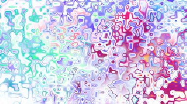 Yumuşak mor ve pembe tonlara sahip soyut organik hücresel doku, sıvı mozaik desen ve rüya gibi dijital yüzey