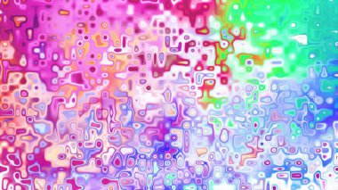 Yumuşak mor ve pembe tonlara sahip soyut organik hücresel doku, sıvı mozaik desen ve rüya gibi dijital yüzey