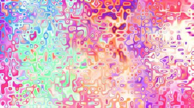 Yumuşak mor ve pembe tonlara sahip soyut organik hücresel doku, sıvı mozaik desen ve rüya gibi dijital yüzey