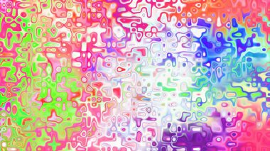 Yumuşak mor ve pembe tonlara sahip soyut organik hücresel doku, sıvı mozaik desen ve rüya gibi dijital yüzey