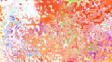 Yumuşak mor ve pembe tonlara sahip soyut organik hücresel doku, sıvı mozaik desen ve rüya gibi dijital yüzey