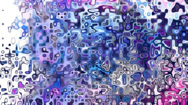 Yumuşak mor ve pembe tonlara sahip soyut organik hücresel doku, sıvı mozaik desen ve rüya gibi dijital yüzey