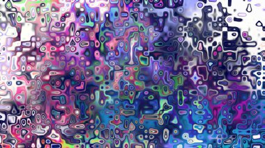 Yumuşak mor ve pembe tonlara sahip soyut organik hücresel doku, sıvı mozaik desen ve rüya gibi dijital yüzey