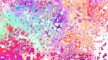 Yumuşak mor ve pembe tonlara sahip soyut organik hücresel doku, sıvı mozaik desen ve rüya gibi dijital yüzey