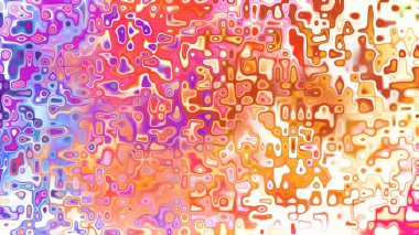 Yumuşak mor ve pembe tonlara sahip soyut organik hücresel doku, sıvı mozaik desen ve rüya gibi dijital yüzey