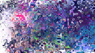 Yumuşak mor ve pembe tonlara sahip soyut organik hücresel doku, sıvı mozaik desen ve rüya gibi dijital yüzey