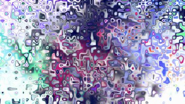 Yumuşak mor ve pembe tonlara sahip soyut organik hücresel doku, sıvı mozaik desen ve rüya gibi dijital yüzey