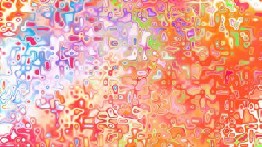 Yumuşak mor ve pembe tonlara sahip soyut organik hücresel doku, sıvı mozaik desen ve rüya gibi dijital yüzey