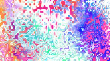 Yumuşak mor ve pembe tonlara sahip soyut organik hücresel doku, sıvı mozaik desen ve rüya gibi dijital yüzey