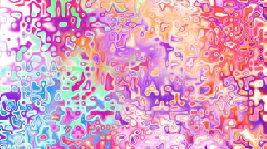 Yumuşak mor ve pembe tonlara sahip soyut organik hücresel doku, sıvı mozaik desen ve rüya gibi dijital yüzey