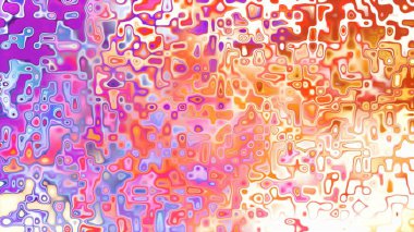 Yumuşak mor ve pembe tonlara sahip soyut organik hücresel doku, sıvı mozaik desen ve rüya gibi dijital yüzey