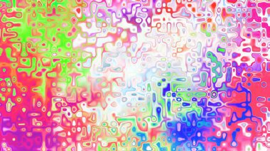 Yumuşak mor ve pembe tonlara sahip soyut organik hücresel doku, sıvı mozaik desen ve rüya gibi dijital yüzey