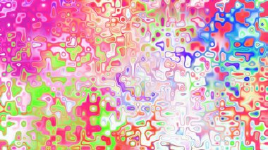 Yumuşak mor ve pembe tonlara sahip soyut organik hücresel doku, sıvı mozaik desen ve rüya gibi dijital yüzey