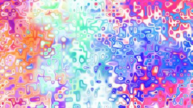 Yumuşak mor ve pembe tonlara sahip soyut organik hücresel doku, sıvı mozaik desen ve rüya gibi dijital yüzey