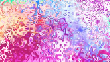 Yumuşak mor ve pembe tonlara sahip soyut organik hücresel doku, sıvı mozaik desen ve rüya gibi dijital yüzey