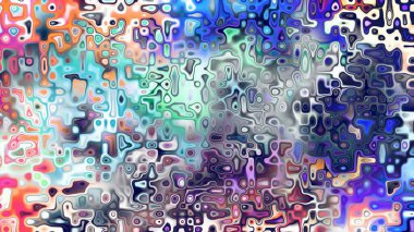 Yumuşak mor ve pembe tonlara sahip soyut organik hücresel doku, sıvı mozaik desen ve rüya gibi dijital yüzey