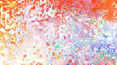 Yumuşak mor ve pembe tonlara sahip soyut organik hücresel doku, sıvı mozaik desen ve rüya gibi dijital yüzey