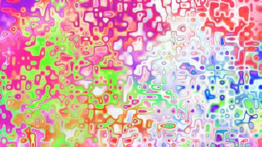 Yumuşak mor ve pembe tonlara sahip soyut organik hücresel doku, sıvı mozaik desen ve rüya gibi dijital yüzey