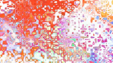 Yumuşak mor ve pembe tonlara sahip soyut organik hücresel doku, sıvı mozaik desen ve rüya gibi dijital yüzey