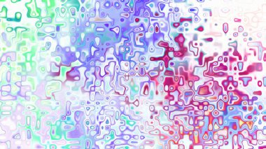 Yumuşak mor ve pembe tonlara sahip soyut organik hücresel doku, sıvı mozaik desen ve rüya gibi dijital yüzey