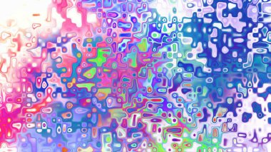 Yumuşak mor ve pembe tonlara sahip soyut organik hücresel doku, sıvı mozaik desen ve rüya gibi dijital yüzey