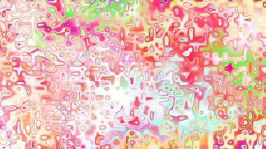 Yumuşak mor ve pembe tonlara sahip soyut organik hücresel doku, sıvı mozaik desen ve rüya gibi dijital yüzey